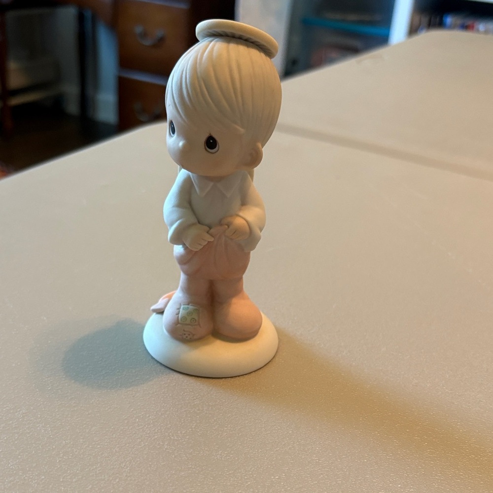 Precious Moments  Figurine - Part of Me Wants to be Good